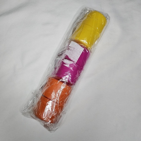 New Set 3 Egg Shell Open Crack Peel Separate Kitchen Tool Gadget Pink Orange Ylw - Picture 4 of 9